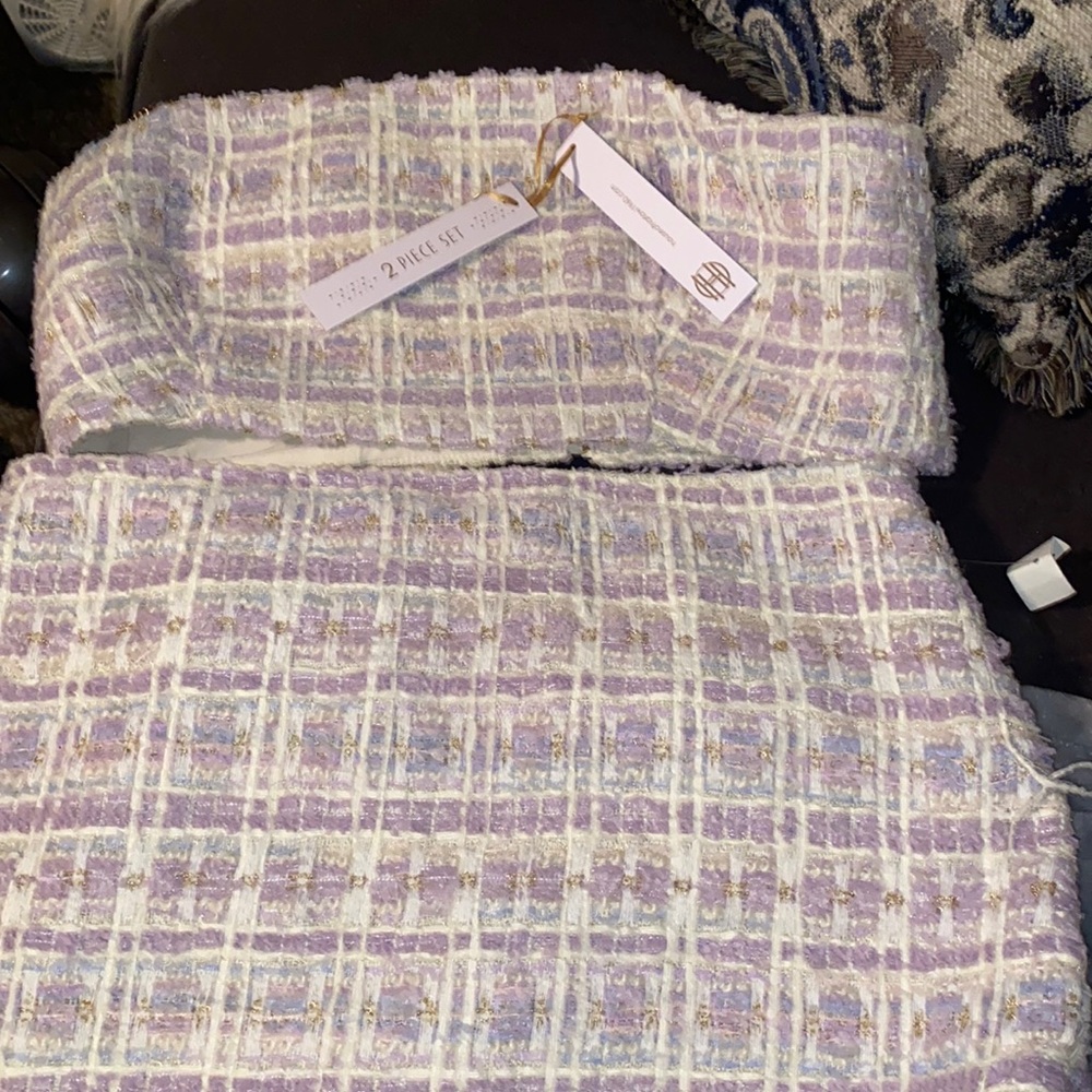 House of Harlow skirt set